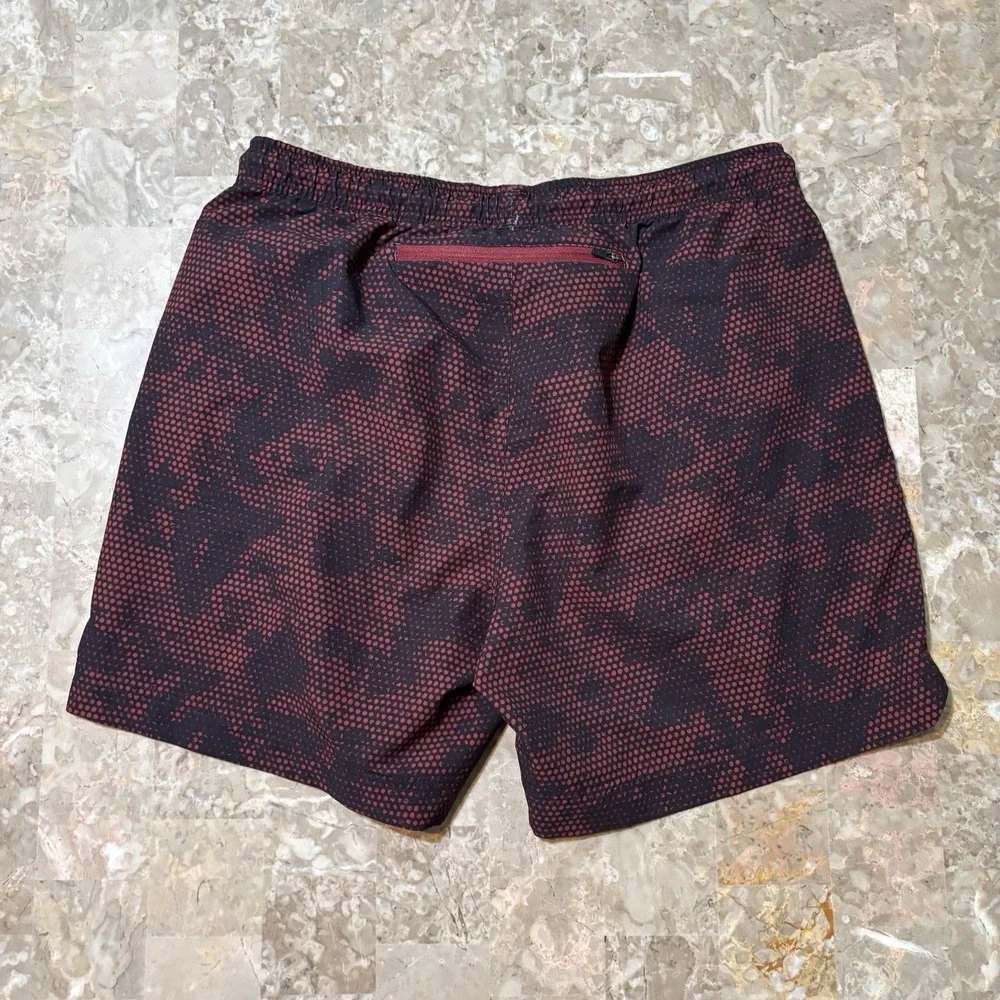 Municipal Shorts Mens Medium Red 4 AM Training Club 6